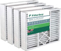 Filterbuy 19x20x5 MERV 13 Pleated HVAC AC Furnace Air Filters Bryant/Carrier FILXXFNC0021, Day & Night, and Payne (4-Pack)