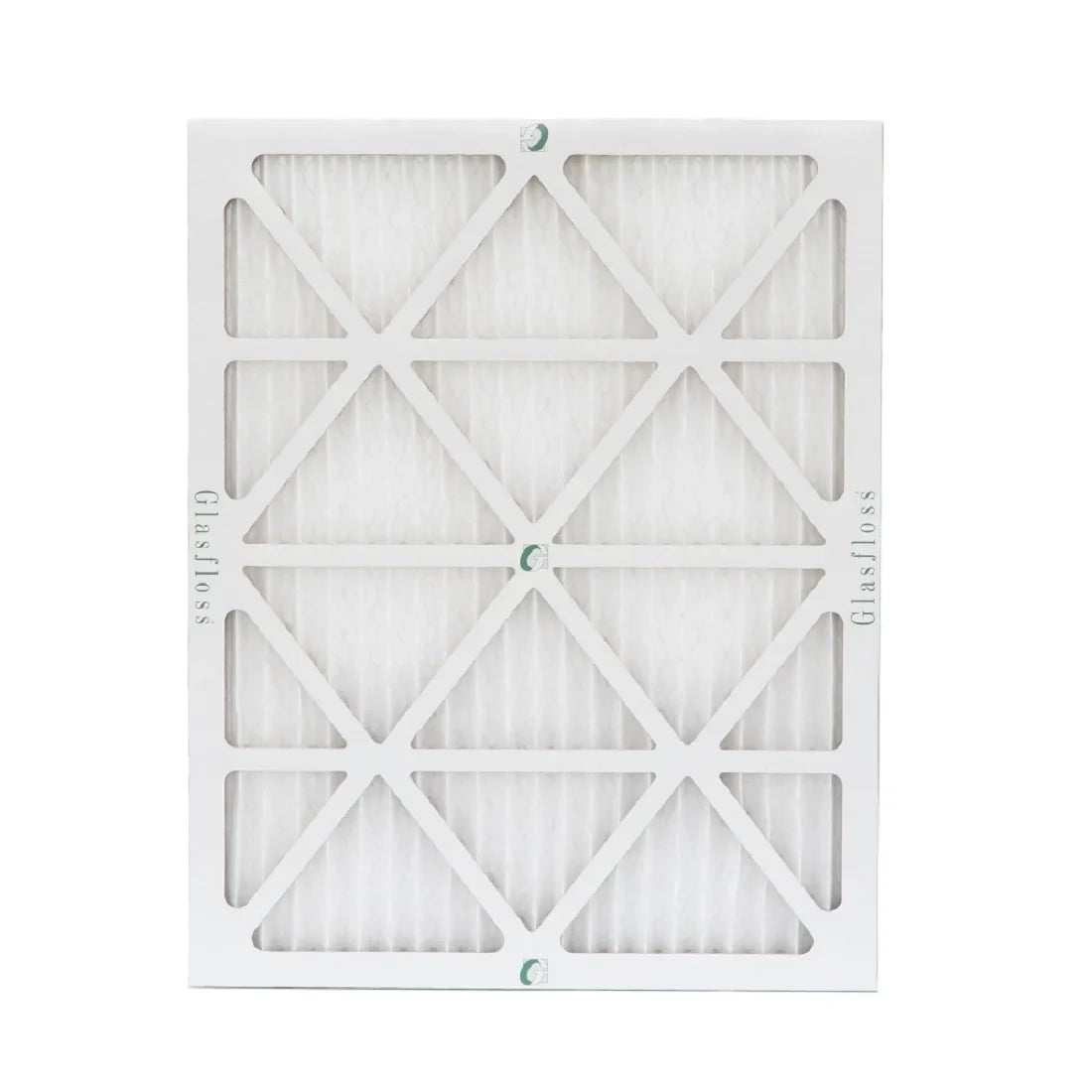 16x20x1 MERV 10 Pleated AC Furnace Air Filters by Glasfloss Industries. ( 8 Pack ) Exact Size: 15-1/2 x 19-1/2 x 7/8