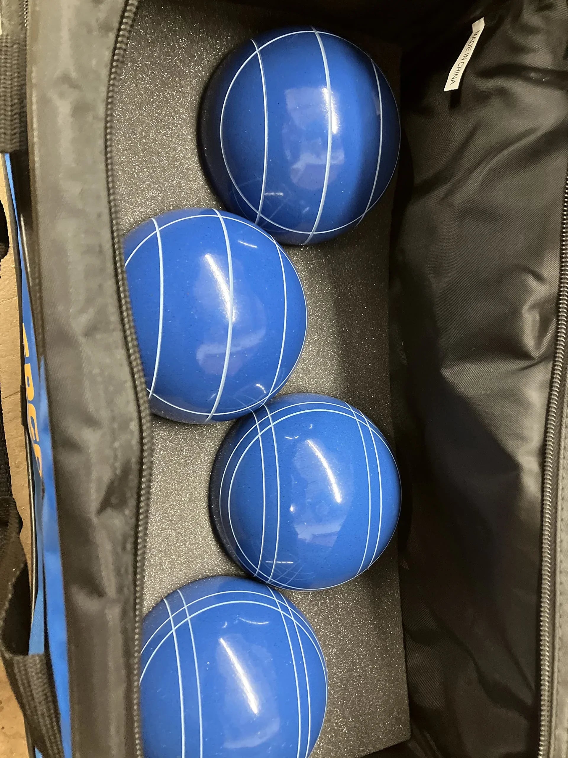 DZP Series Bocce or Bowling Bag-Purple and Black - up to 4 balls