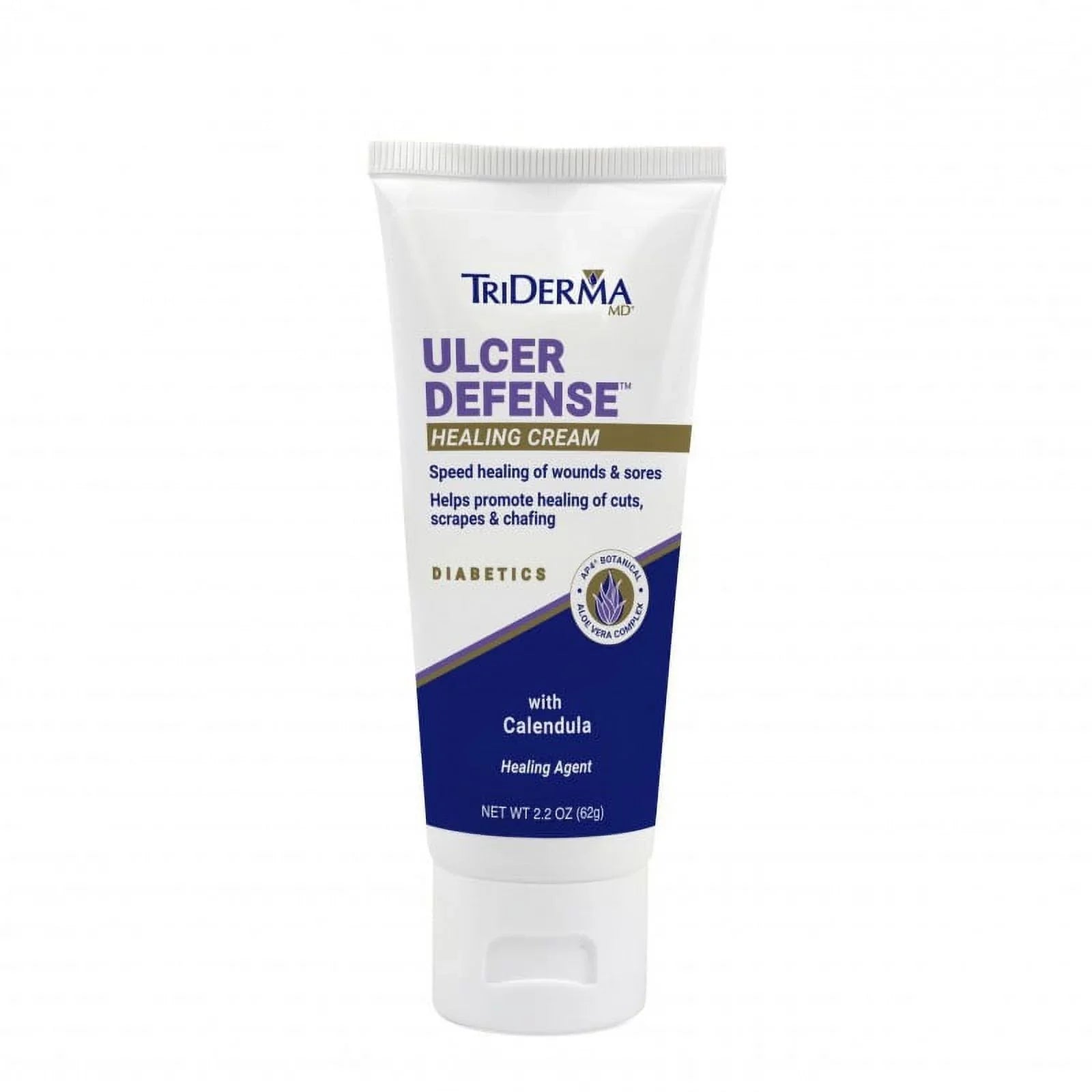 TriDerma Ulcer Defense Healing Cream 2.2 oz. - 57025 [2 packs ]