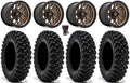Fuel Runner 15" Wheels Bronze 32" Warrior XT Sticky Tires Polaris RZR XP 1000 / PRO XP / Ranger XP 900/1000