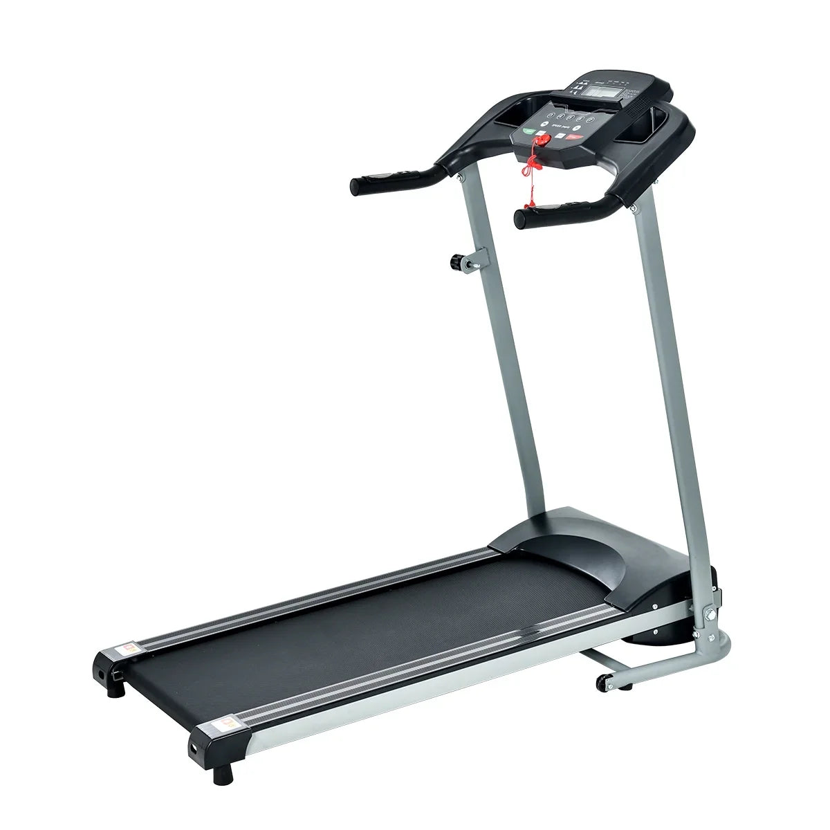 Relife Folding Treadmill with Device Holder + Bottle Hold, Electric Treadmill with 40” x 14” Running Belt, Heart Rate Monitor, Easy Assembly, 1.5HP, Compact Design Home
