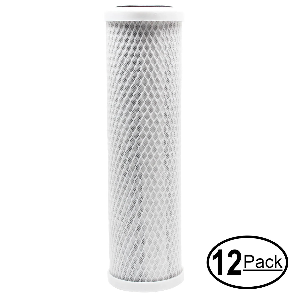 16-Pack Replacement PurePro EC106P-Alkaline Activated Carbon Block Filter - Universal 10 inch Filter PurePro Alkaline RO System - Denali Pure Brand