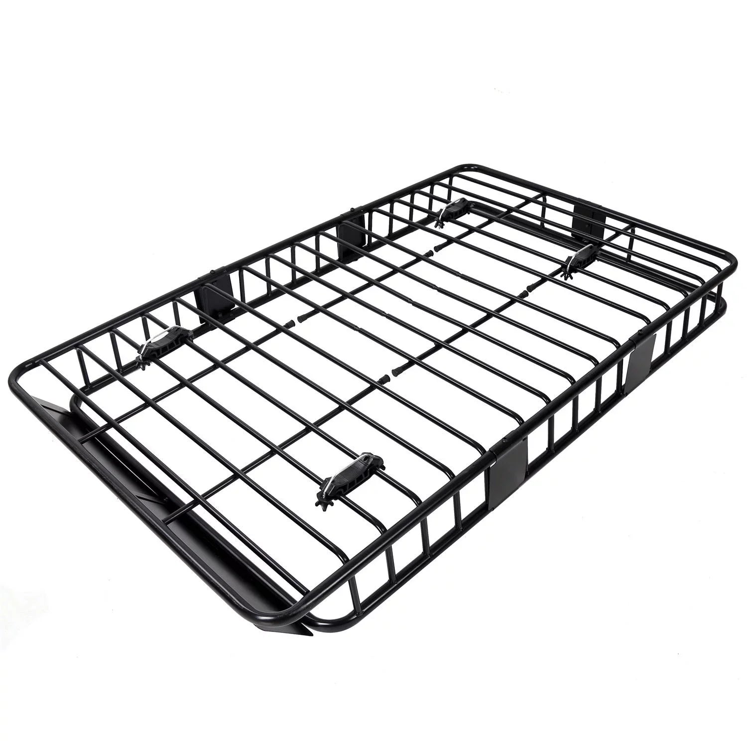 Jeremywell Universal 64"x 39"x 6" 150 LB Capacity Roof Rack Cargo Basket Extension Car Top Luggage Holder Carrier SUV Truck Cars