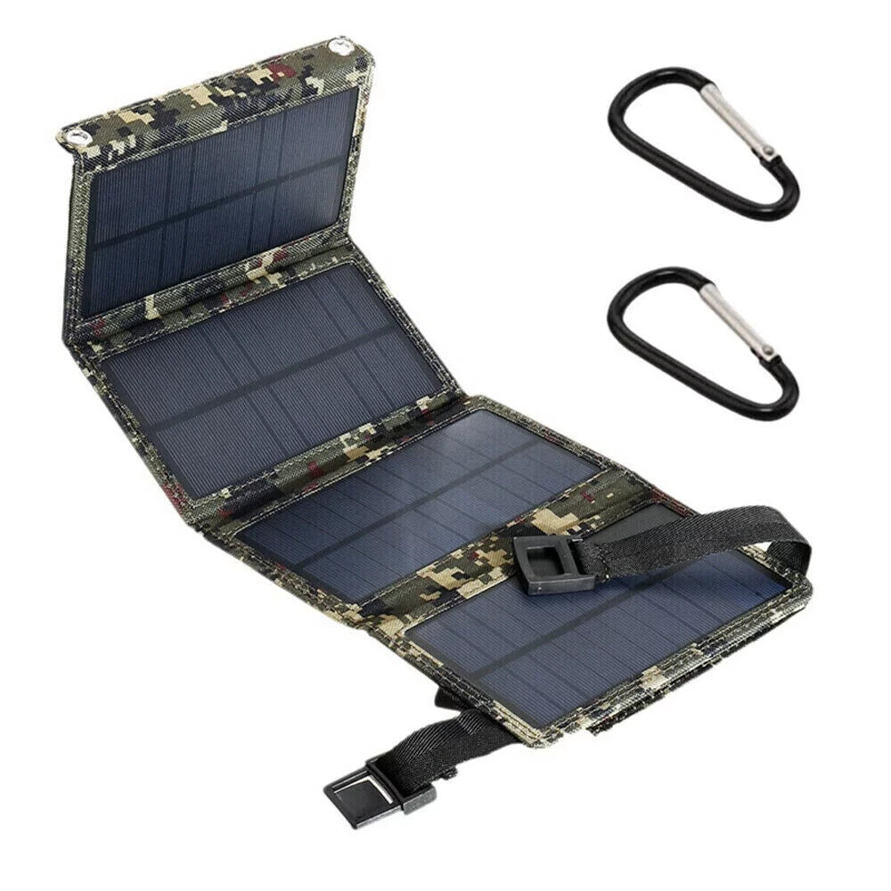 Jahy2Tech Foldable Outdoor 80W USB Solar Panel Portable Phone Charger Camping Hiking Rechargeable Battery High Standard
