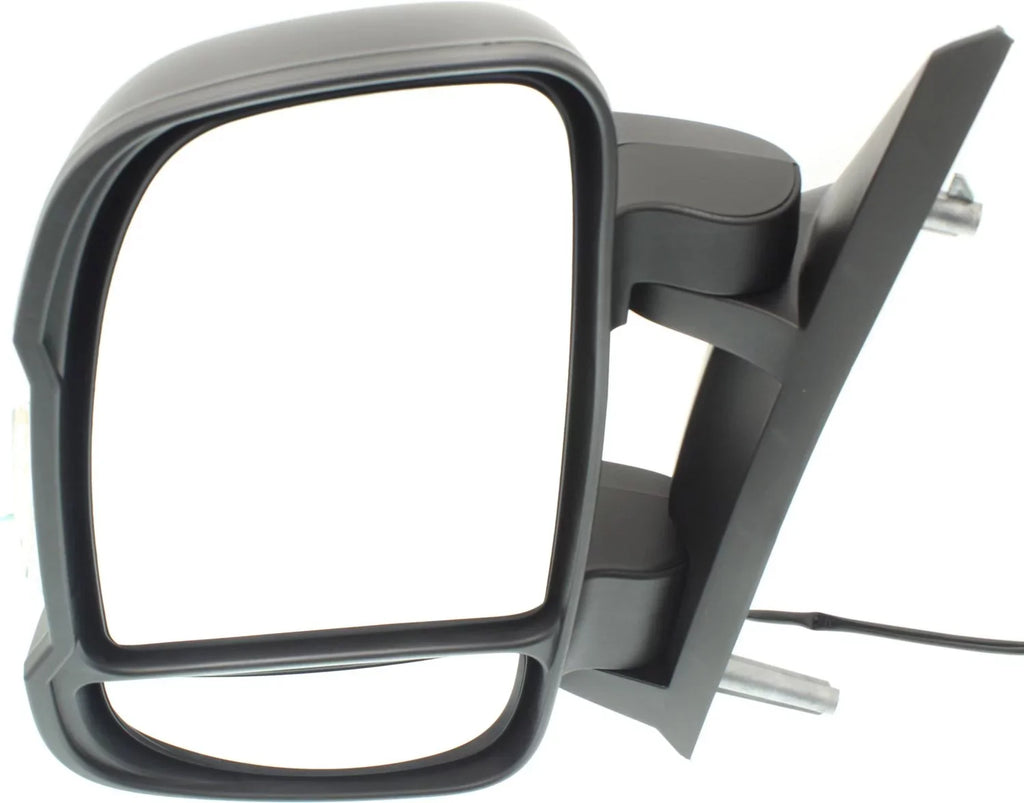 Mirror With 2014-2018 Ram ProMaster 1500 2500 Left Driver Side In-housing Signal Light Textured Black Kool-Vue