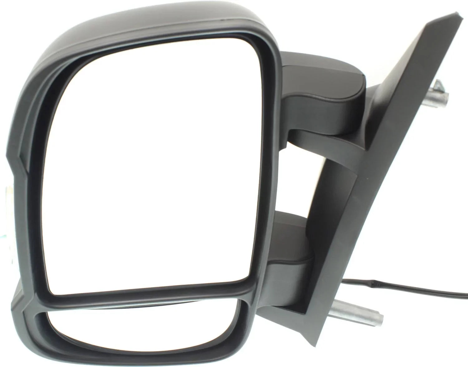 Mirror With 2014-2018 Ram ProMaster 1500 2500 Left Driver Side In-housing Signal Light Textured Black Kool-Vue