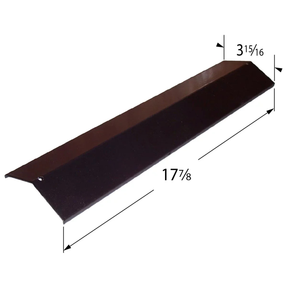 17.75" Brown Heat Plate Brinkmann and Broil Chef Gas Grills