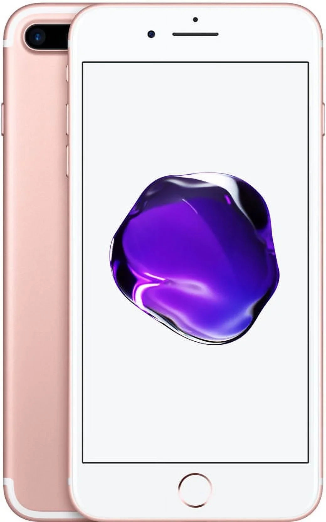 Restored Apple iPhone 7 Plus 128GB Rose Gold (Unlocked) (Refurbished)