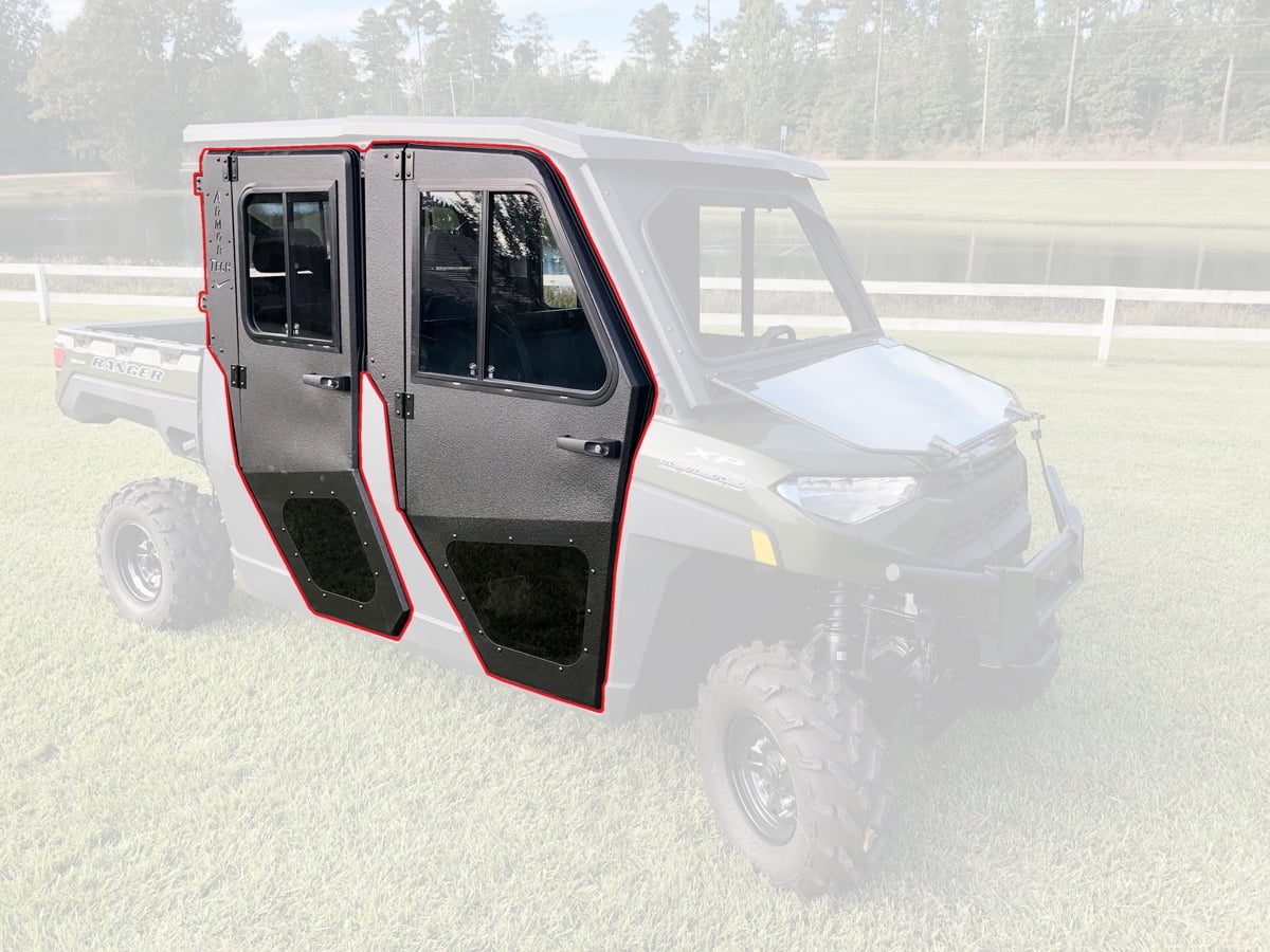 Fits Polaris 19-23 Ranger Crew 1000XP 1000 XP Steel Doors Only Cab Enclosure