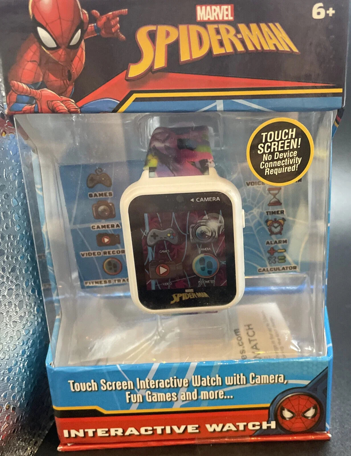 Marvel Ghost Spider Gwen Video Interactive Digital Camera Watch USB New