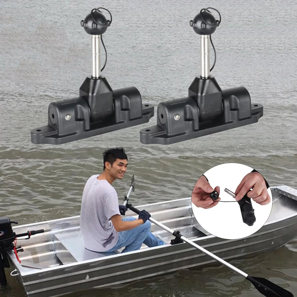 2 Pack Universal Oar Holders Rack Paddle Lock Support Holder Inflatable Watercraft Dinghy Raft Kayak Canoe Accessories All