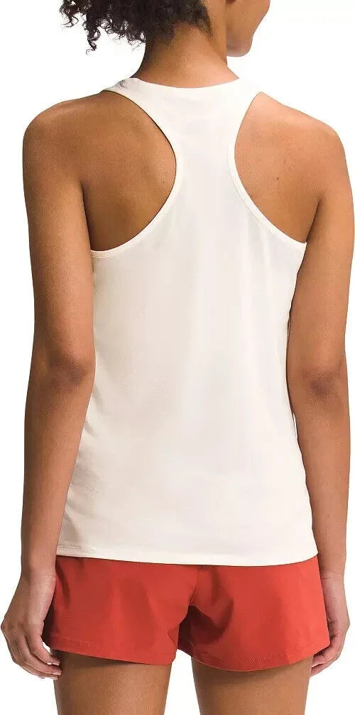 THE NORTH FACE Women's Wander Permance Tank, Ivory Size L