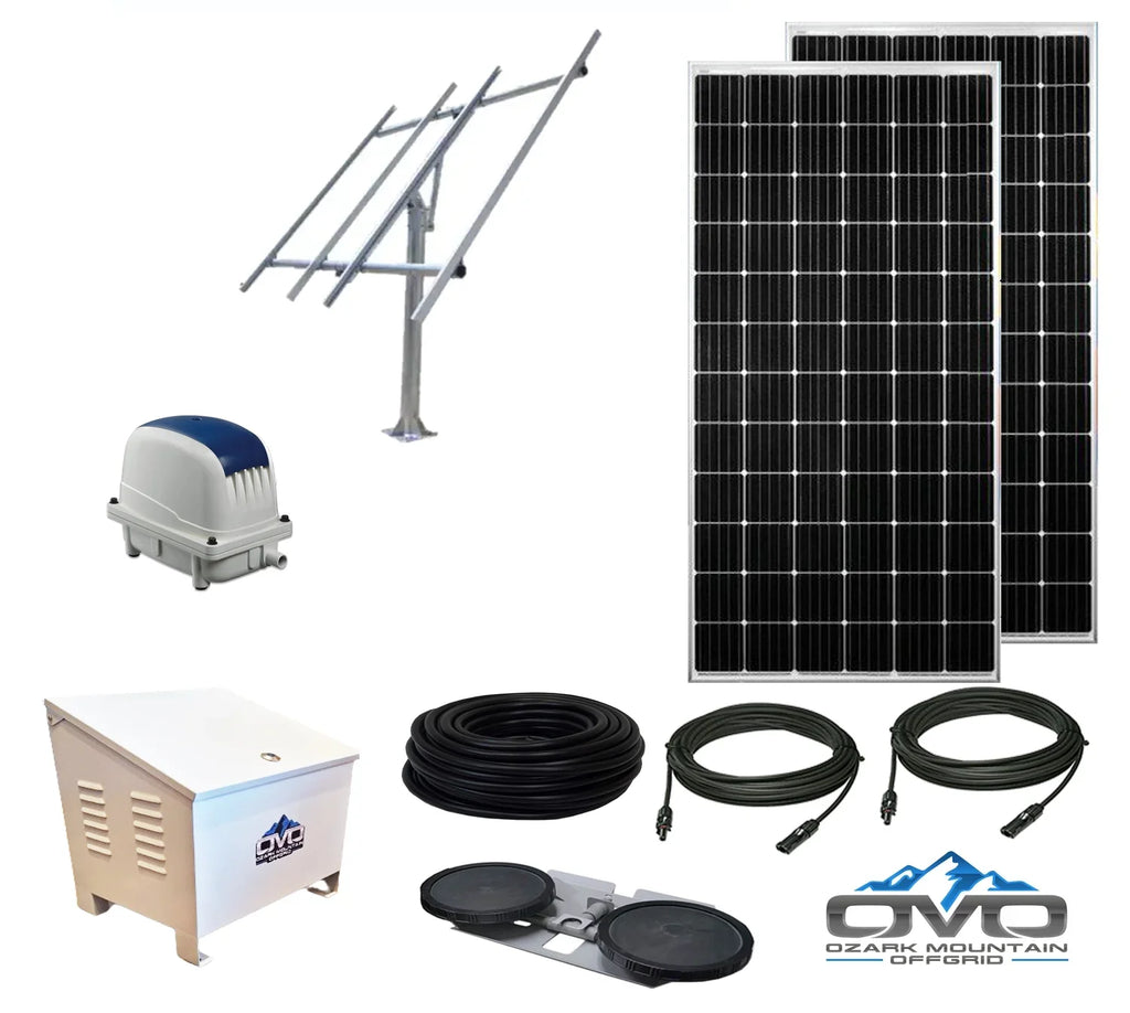 Solar Pond Aeration - Complete System