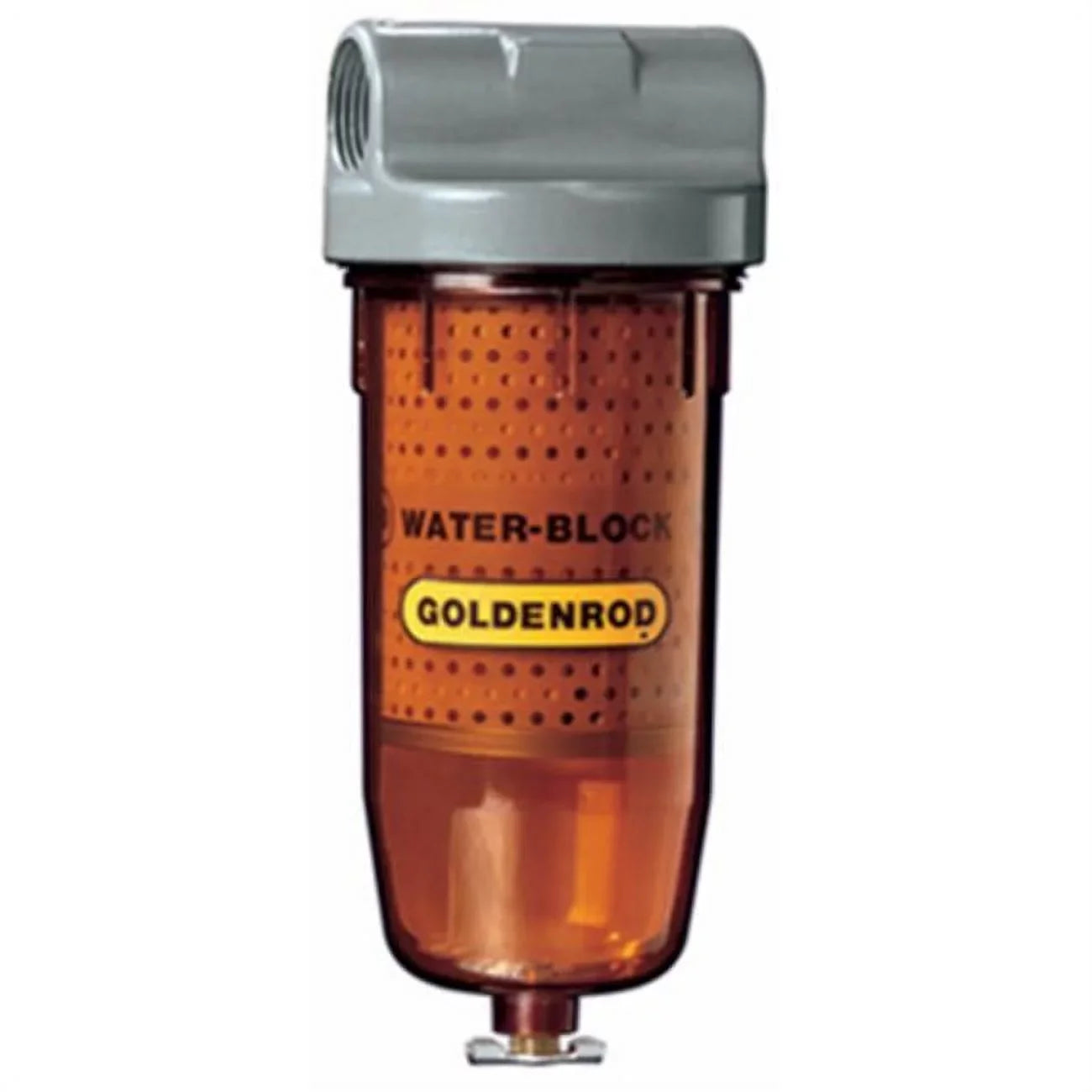 Goldenrod Water Block Filter, Flow Rate 5 gpm 496-3/4