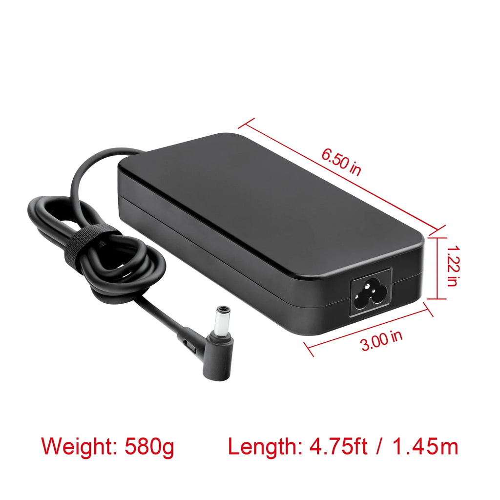 SKKSource 20V 9A 180W AC Power Adapter Charger with ASUS TUF Gaming F15 TUF506HE-DS74 6.0mm