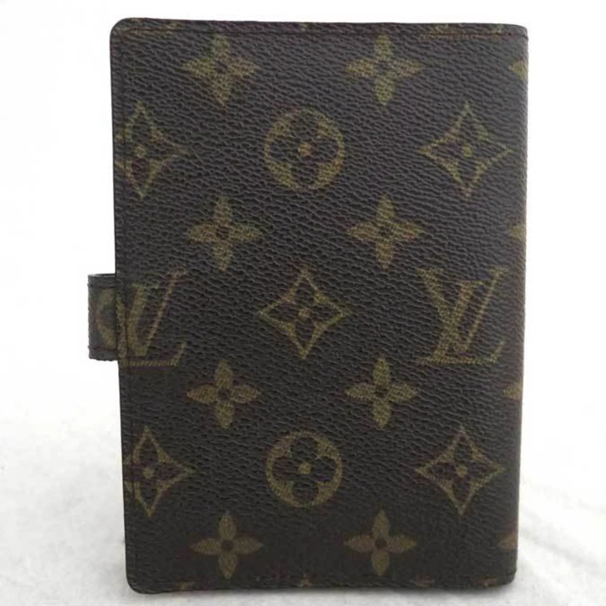 Pre-Owned Louis Vuitton LOUIS VUITTON Notebook Coating Monogram Agenda PM Canvas Brown Unisex R20005 (Good)