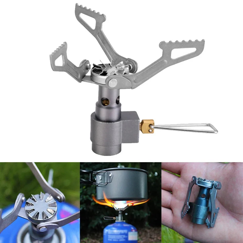 Ultra Lightweight BRS-3000t Titanium Gas Stove Camping and Outdoor Cooking