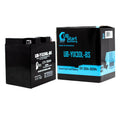Replacement YIX30L-BS Battery 12V 30AH SLA - with Moto Guzzi V7, 2014 Polaris Ranger, 2018 Polaris Rzr, 2010 Polaris Ranger, 2011 Polaris Ranger, 2015 Polaris Rzr, 2012 Polaris Ranger
