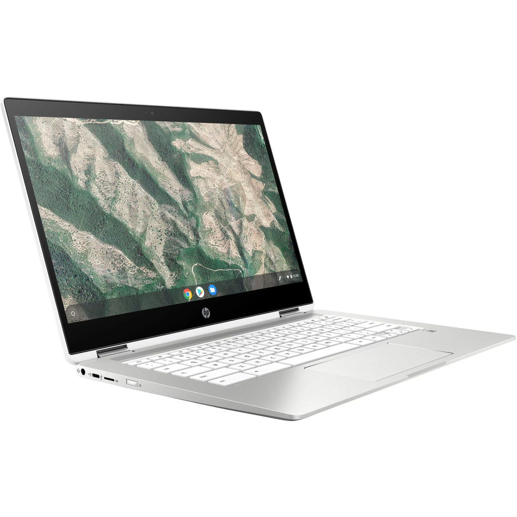 HP Chromebook x360 14b-ca0645cl 14" Touch 4GB 64GB X21.1GHz,Ceramic White (Used)