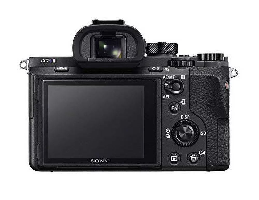 Sony a7S II ILCE7SM2/B 12.2 MP E-mount Camera with Full-Frame Sensor, Black (International Model) No Warranty