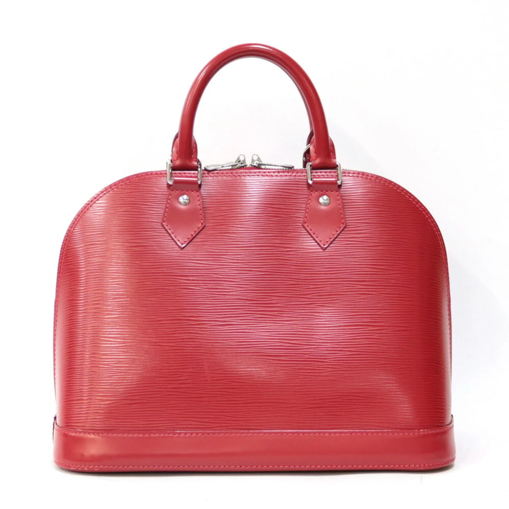 Pre-Owned LOUIS VUITTON Louis Vuitton Handbag Epi Arma M4058E Red Carmine Ladies Leather (Good)