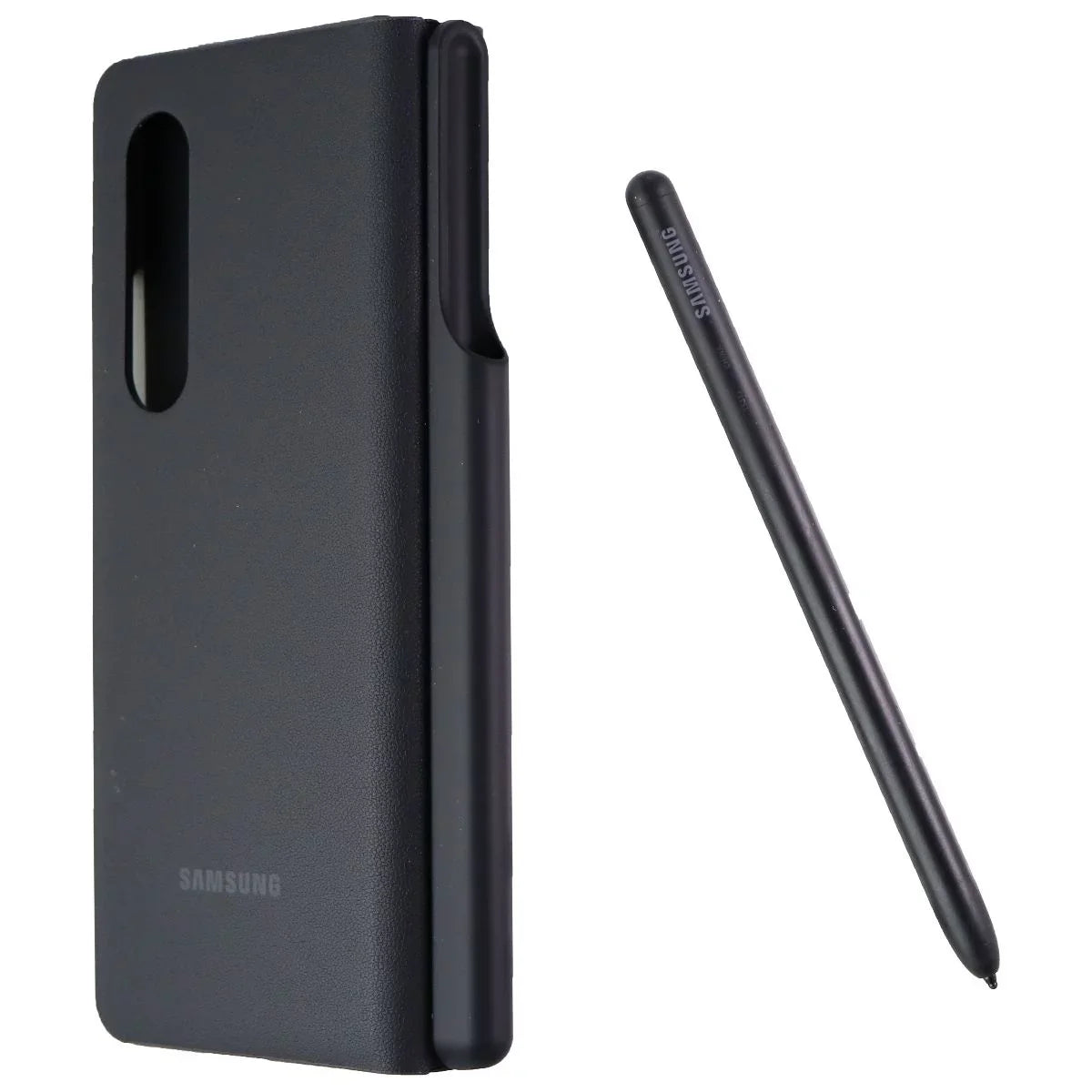 Samsung Flip Protection with Pen Galaxy Z Fold3 5G - Black (EF-FF92PCBEVZW)