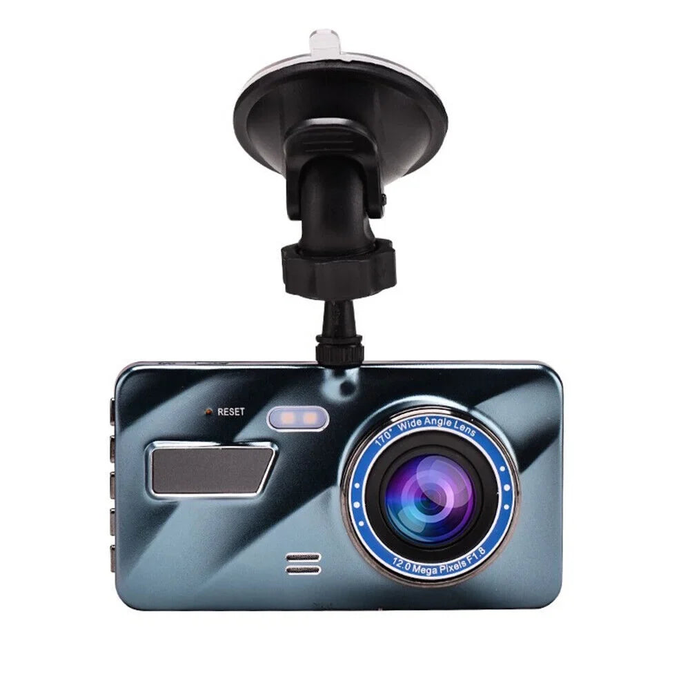 Onemayship HD 1080P Car Dual Lens Dash Cam 4" DVR Recorder Front & Rear Camera Night Vision