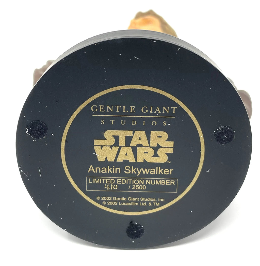 STAR WARS Anakin Skywalker Collectible Mini Bust from Gentle Giant Released 2002