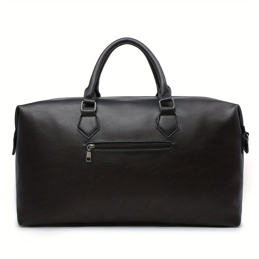 MICHROE Travel Bag Large Tote Crossbody Handbag PU Leather Weekender Duffel Bag