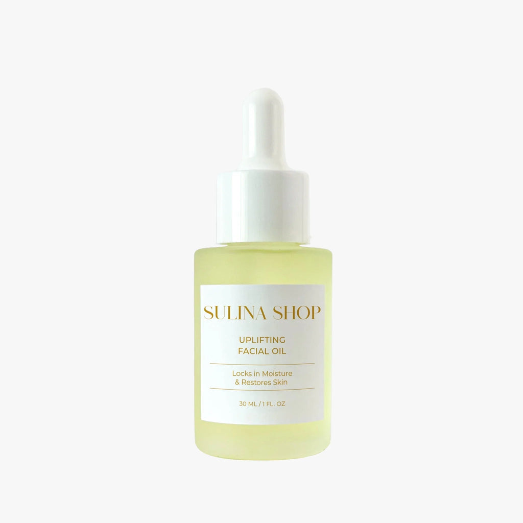 Sulina Shop Uplifting Facial Oil - Anti-Aging Moisturizing Skin Care Oil Made with Grapeseed, Pomegranate, Marula, Baobab, Fruit & Seed Oil - Cruelty-Free, Paraben Free - 30ml