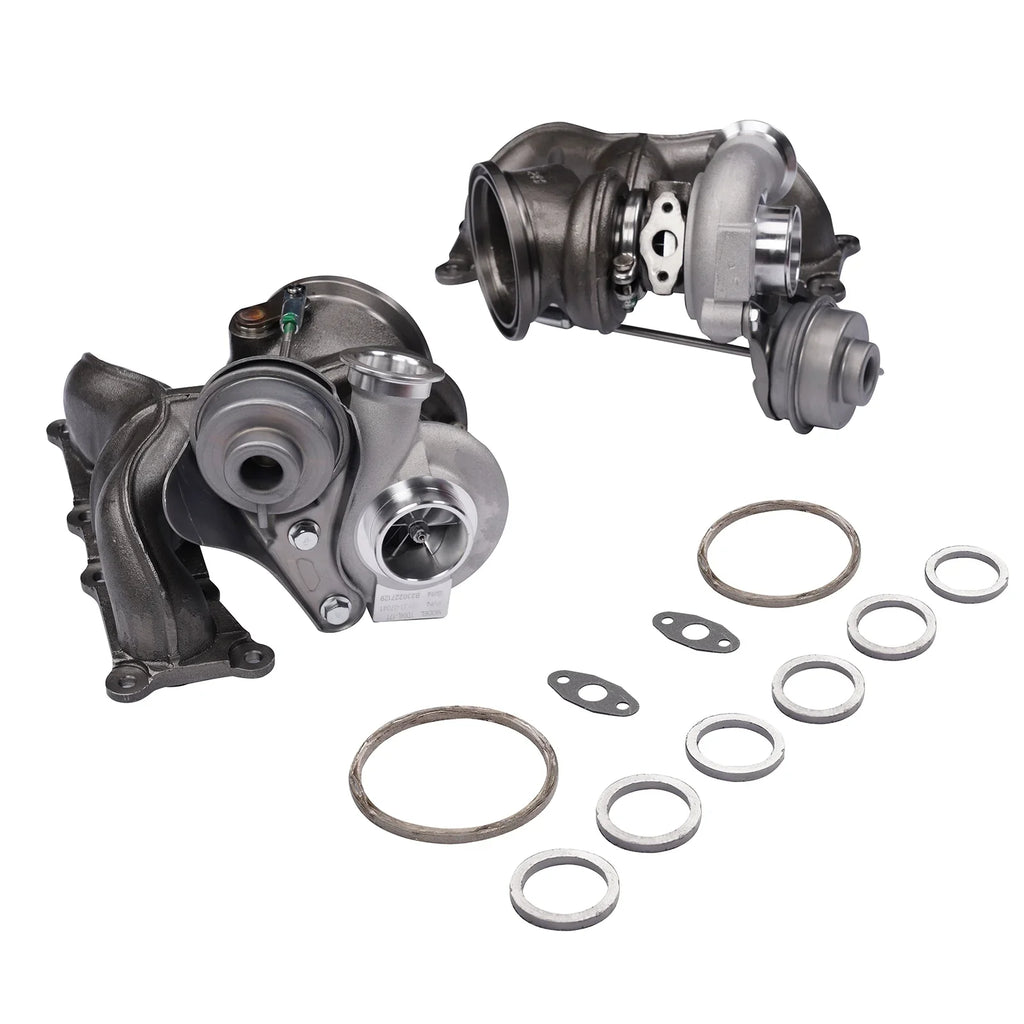 Pair Turbocharger Upgrade BMW N54 E90 E91 E92 E93 335i 335xi 3.0L 2007-2010 TD04L 17T 11654555419 11654555418 4913107041 4913107031