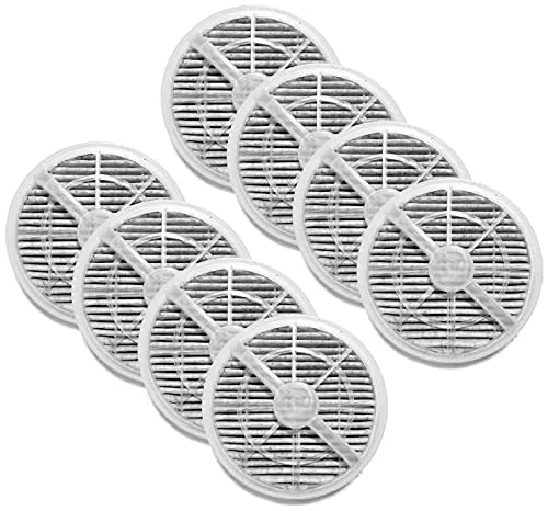 Nispira GL2103 900S True HEPA Filter Replacement Activated Carbon For Air Purifier RIGOGLIOSO JINPUS GL-2103 LTLKY 900S,2103, 8 Packs