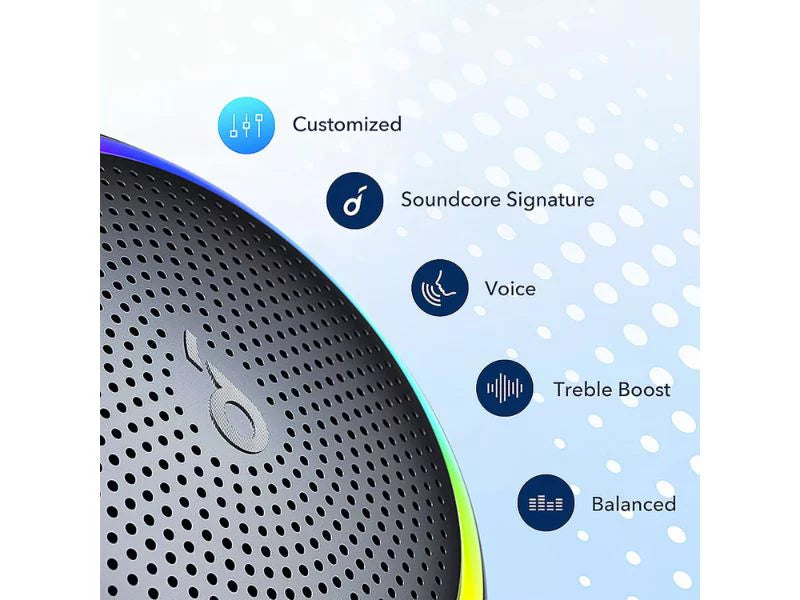 Refurbished Soundcore B3127Z11 Mini 3 Pro Portable Bluetooth Speaker 2-Pack Black 15H Playtime IPX7 Waterproof