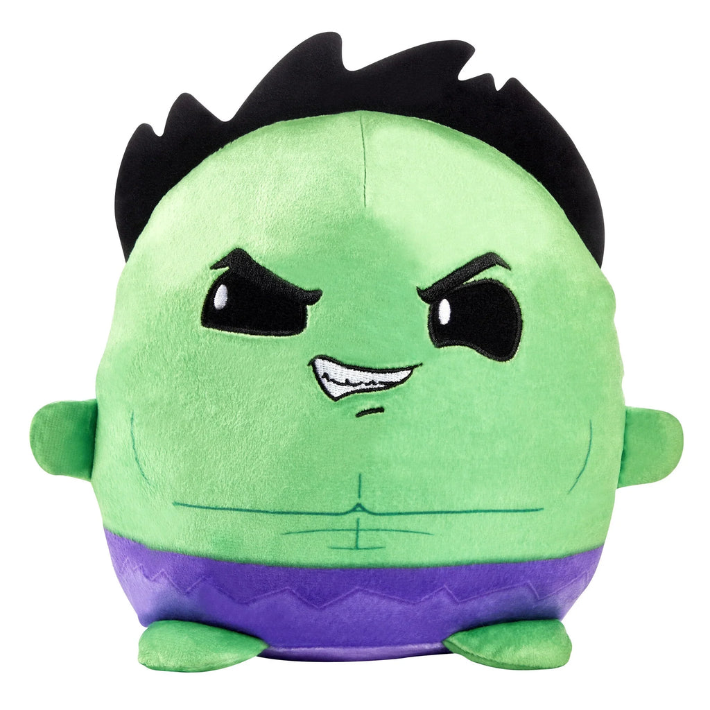 Marvel Cuutopia Hulk Plush Character, 7-in Soft Rounded Pillow Doll 3 Years & Up