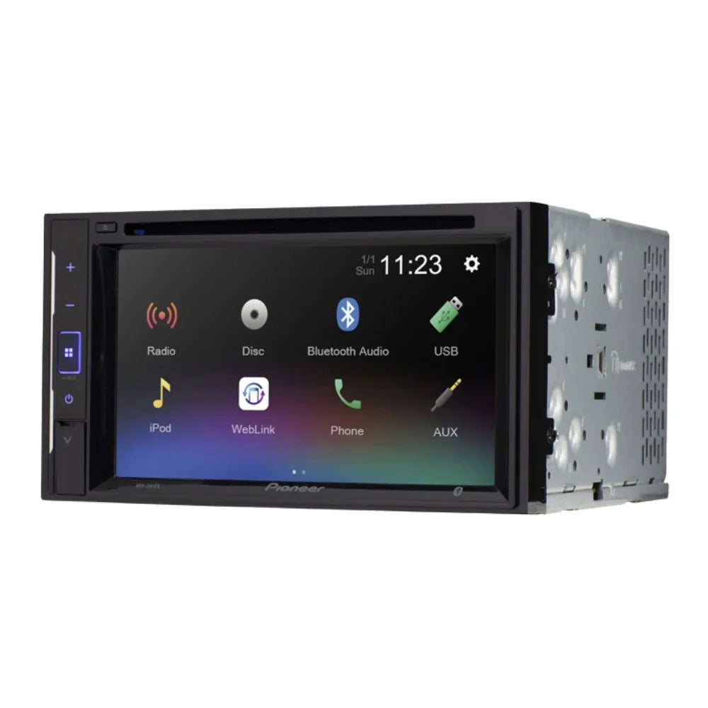 KIT4830 Bundle 1996-1999 Buick Riviera W/ Pioneer Double DIN Car Stereo with Bluetooth/Backup Camera/Installation Kit/in-Dash DVD/CD AM/FM 6.2" WVGA Touchscreen Digital Media Receiver