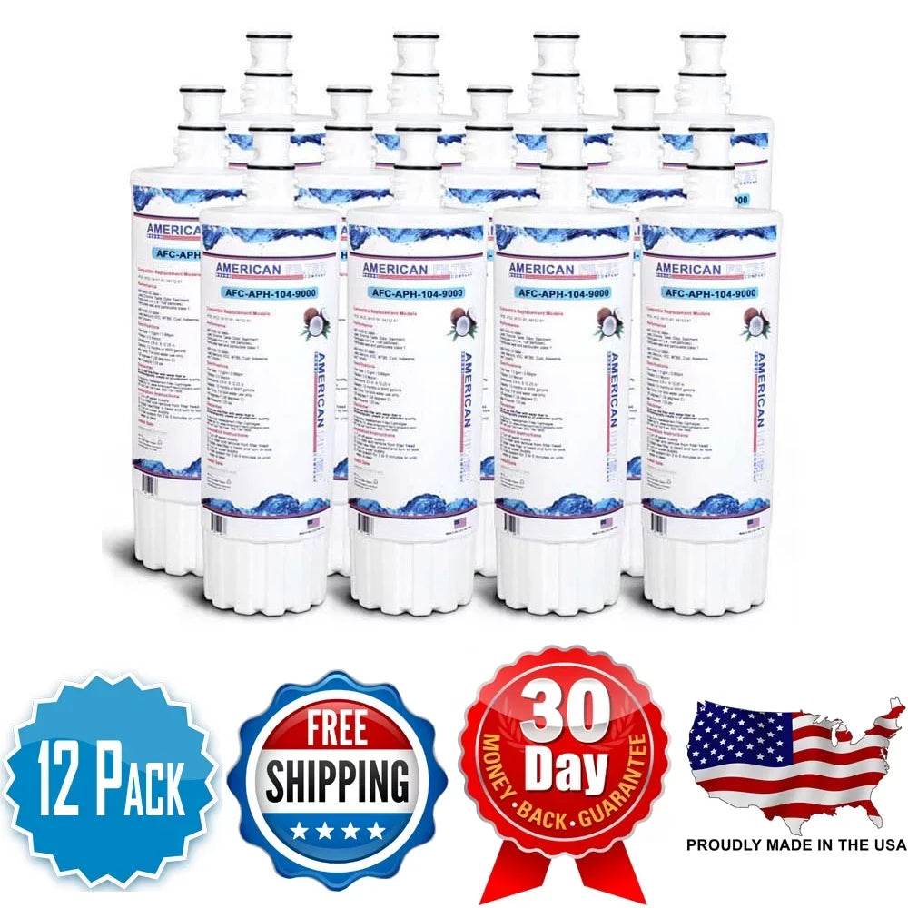 AFC Brand , Water Filters , with BodyGlove® BG-6000FF - 12 Pack - Made in U.S.A.