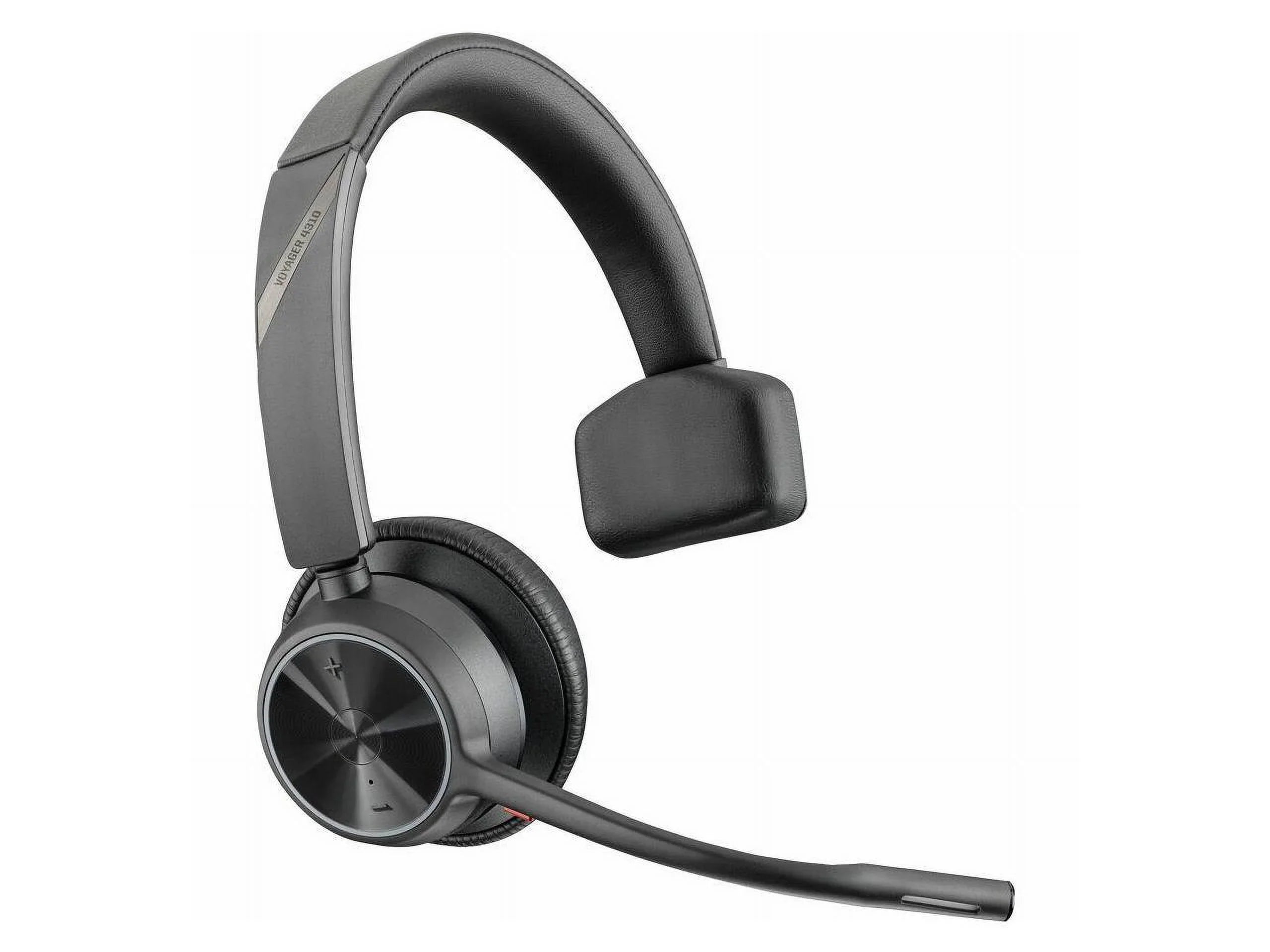 Poly VOYAGER 4300 UC 4320 Headset - Stereo - USB Type A - Wired/Wireless - Bluetooth - 164 ft - 20 Hz - 20 kHz - Over-the-head - Binaural - Ear-cup - 4.92 ft Cable - Noise Cancelling MicrophoneTAA ...