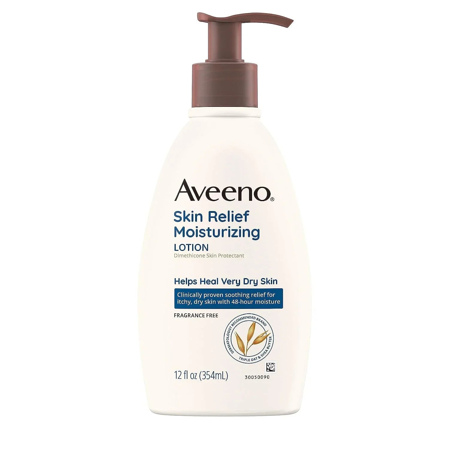 Aveeno Skin Relief Moisturizing Lotion Sensitive Skin, 12 oz, 6 Pack