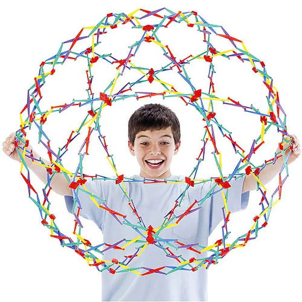 Tedco Toys HS104 Hoberman Original Rainbow Sphere