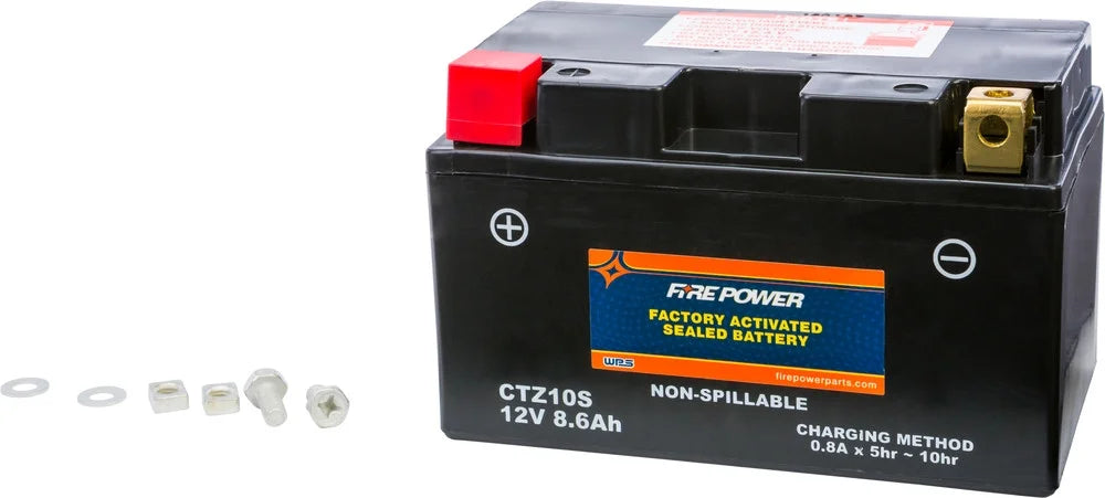 Fire Power Sealed Factory Activated Battery CTZ10S With Yamaha YZF-R6 2006-2017