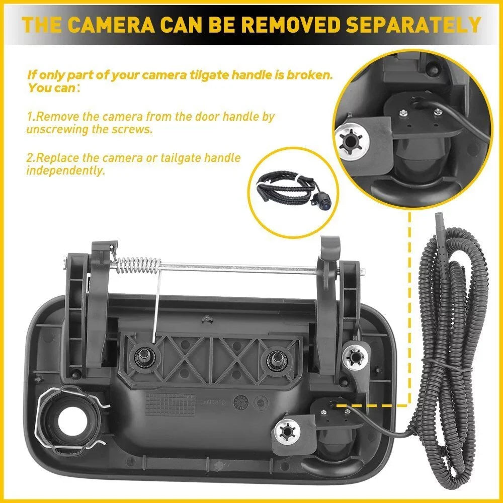 For 2004-2014 Ford F150 Trucks Tailgate Handle Mount Backup Rear View Camera US