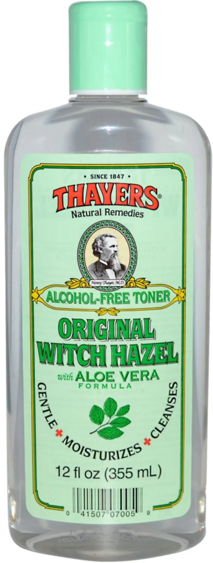 2 Pack - Thayers Witch Hazel Aloe Vera Toner, Original, 12 fl oz