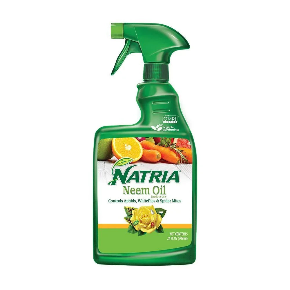 Natria 706250A Neem Oil Pest and Disease Control, 24-Ounce, Ready-to-Use Pack of 2