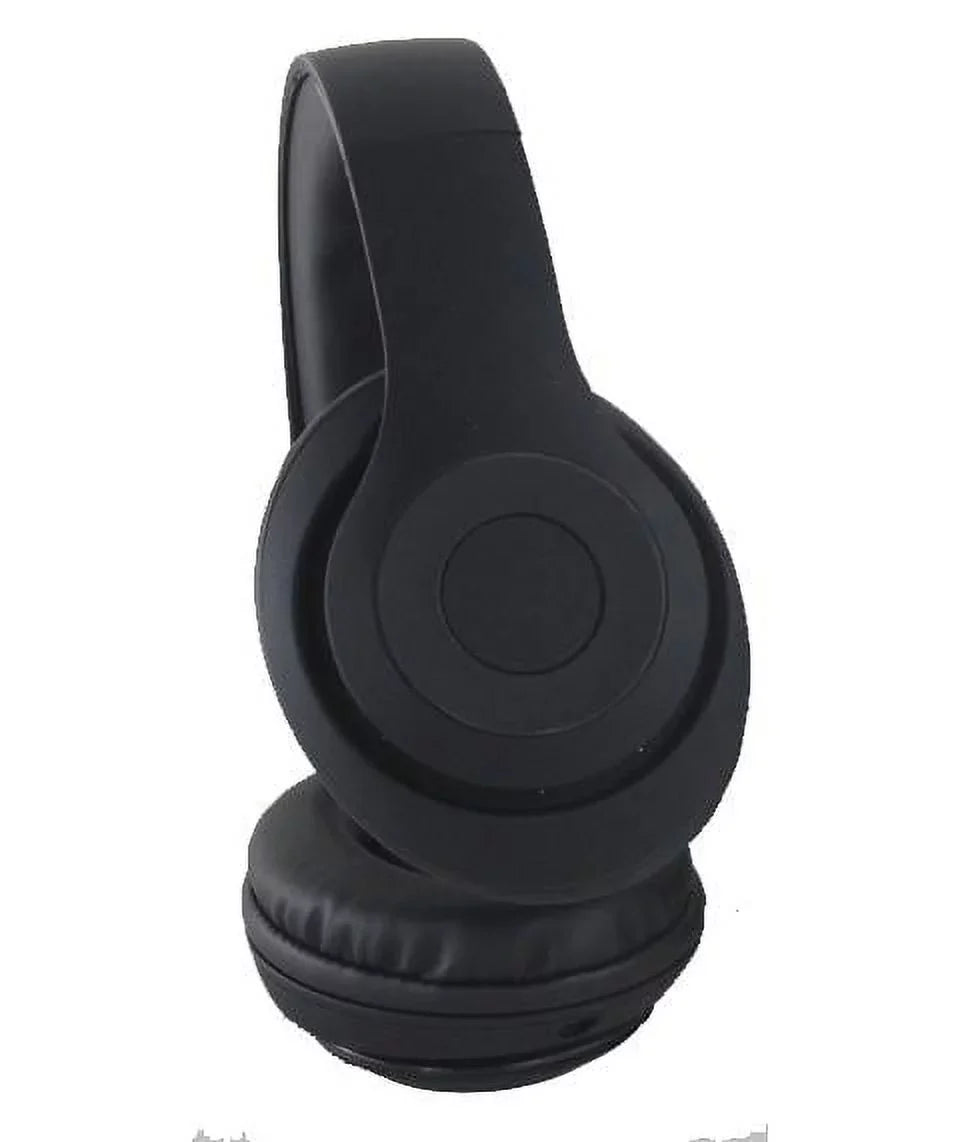 Over-the-Head Stereo Wireless Headsets Huawei Mate 20 Lite, Honor 8X, 8X Max, Xiaomi Mi A2, Mi 6X, Pocophone F1, ZTE Axon 9 Pro, nubia Z18 (Black)