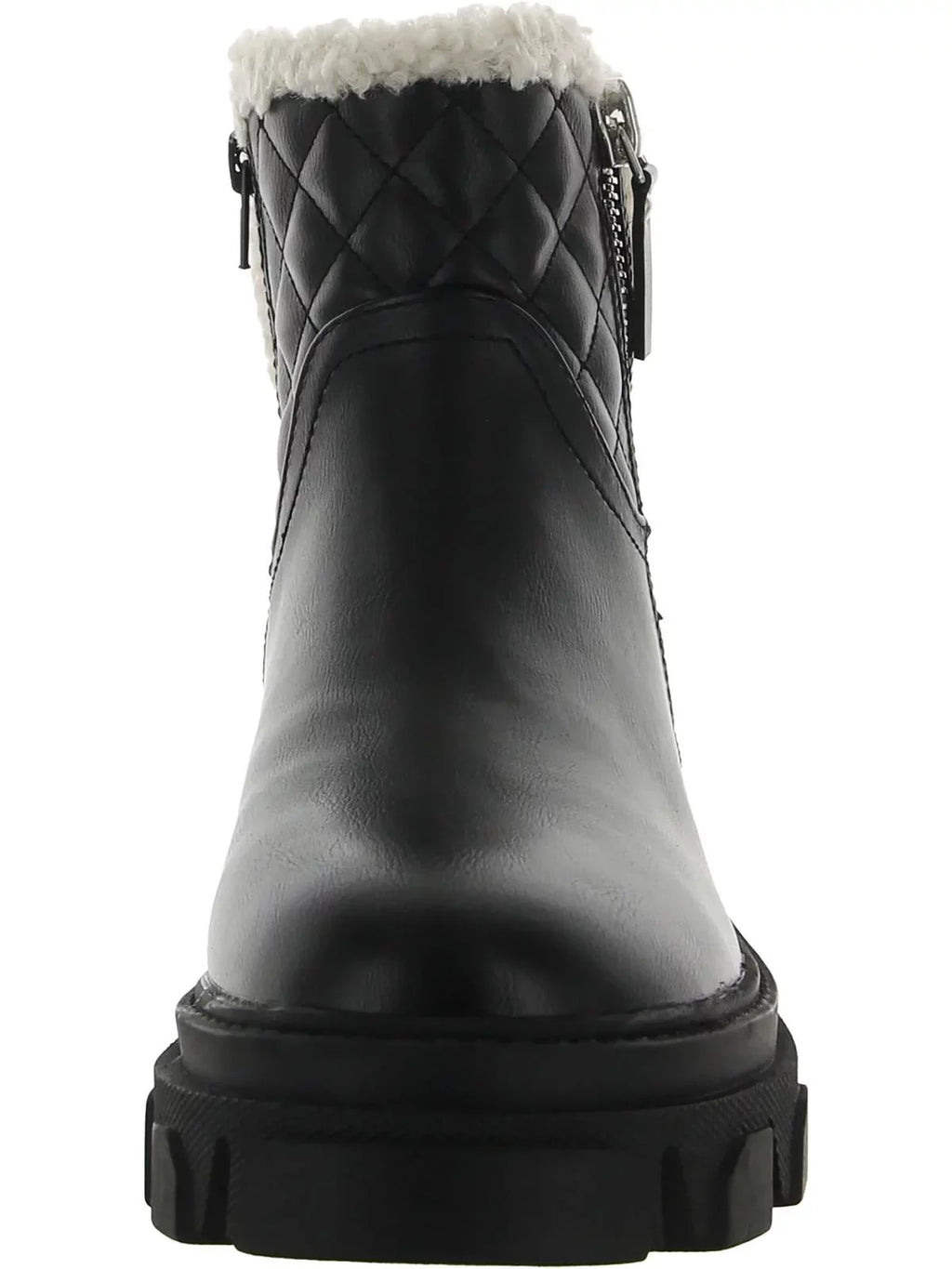 NINE WEST Colbee3 Ankle Women/Adult shoe size Women 8 Boots COLBEE3-BLK Black Leather