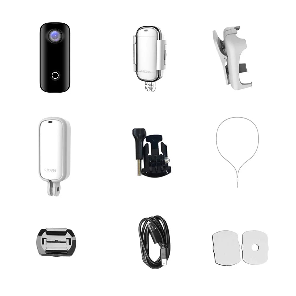 C100 Camera, 1080P30fps Video with Waterproof Case and WiFi Sharing, Document Your Adventure