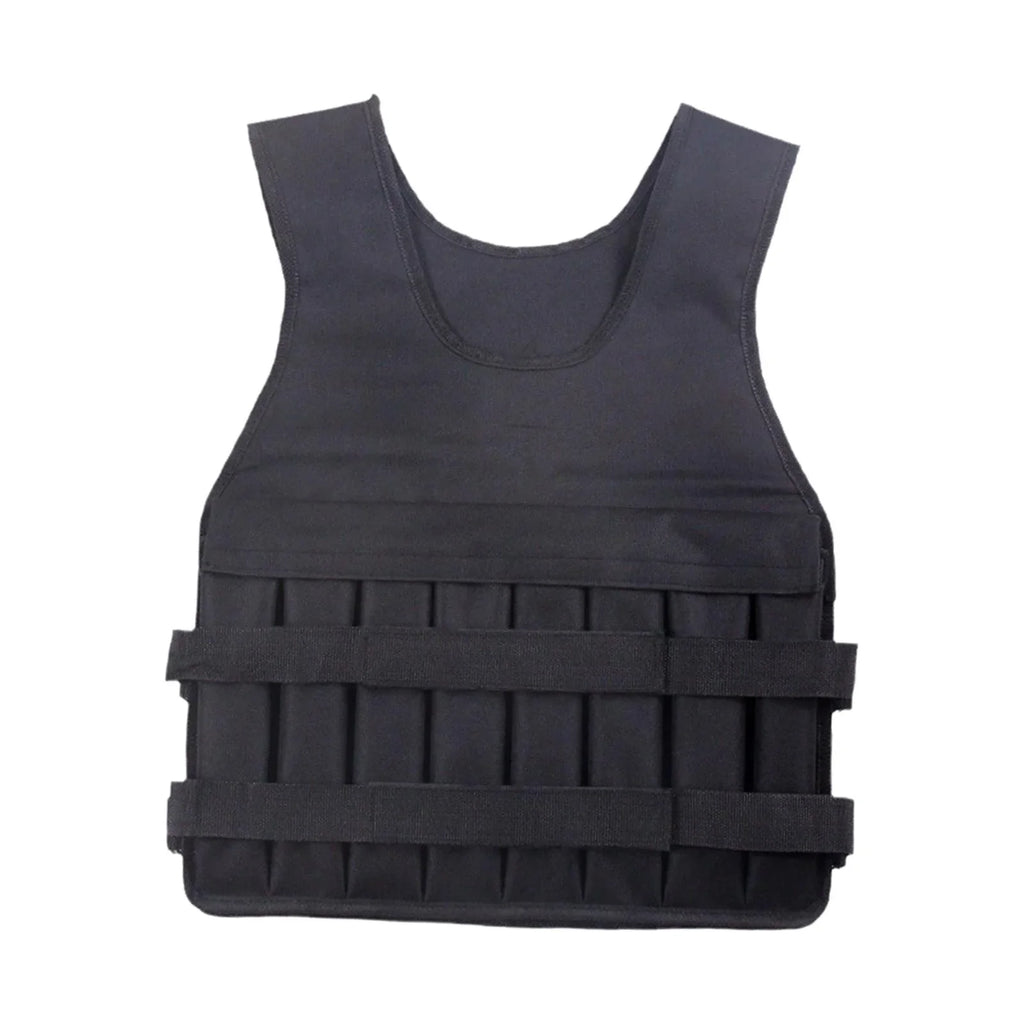 AMLESO Loading Vest Exercise Jacket Boxing Running Gym Fitness 8 Pockets Exercise Slim Design Strength Training Body Weight Vest