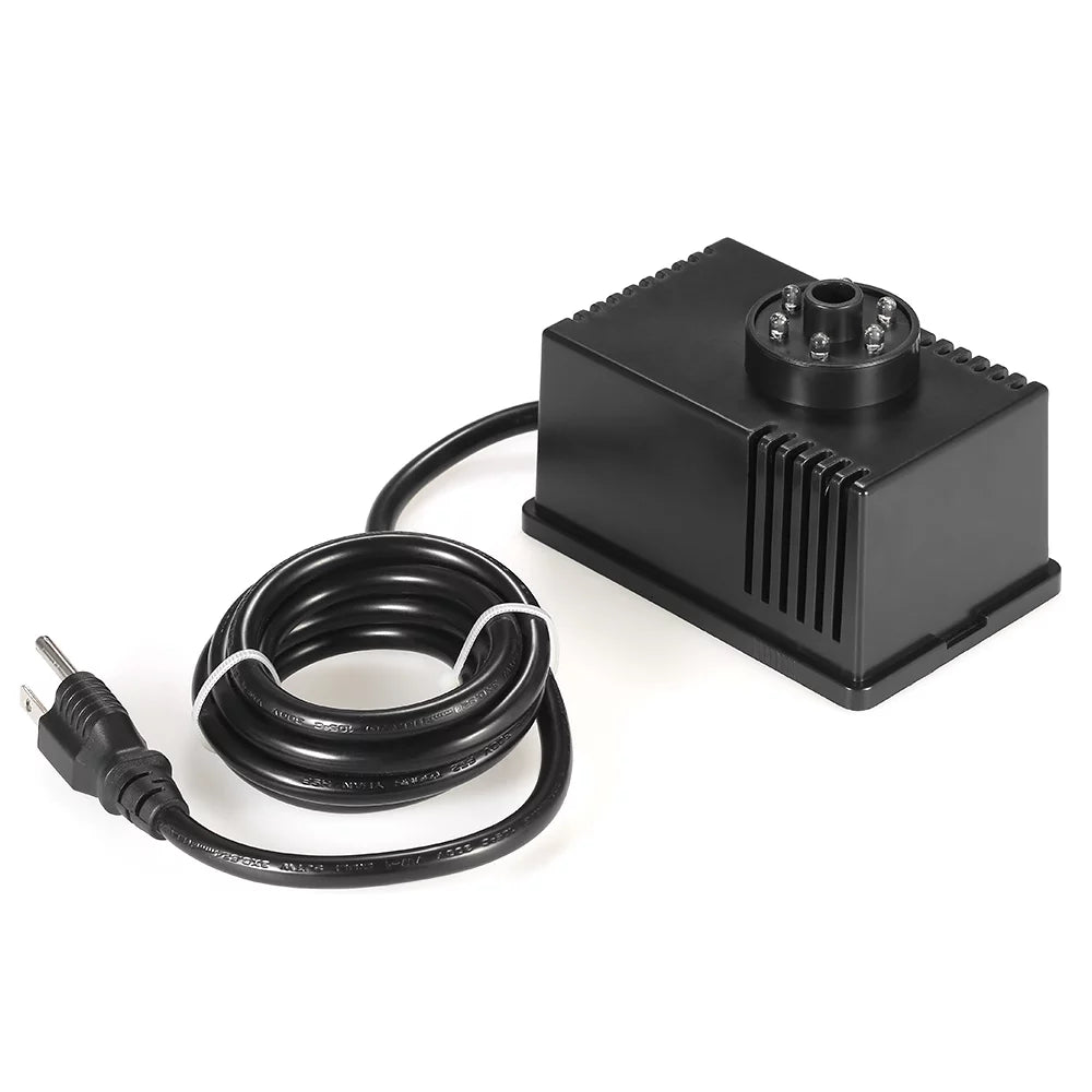 Lixada LED Light Submersible Water Pump 10W Fish Aquarium Bird Bath Garden Pond Fountain 600L/H AC