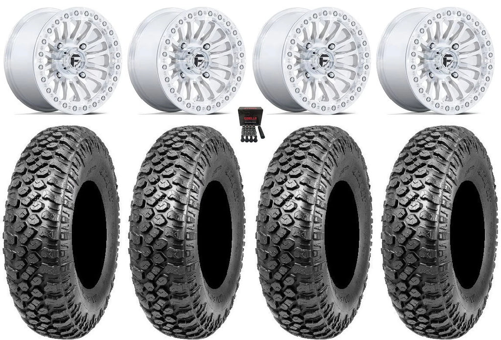 Fuel Rincon Bdlk 15" Wheels Mh 32" RAZR XT Tires Polaris RZR XP 1000 / PRO XP / Ranger XP 900/1000
